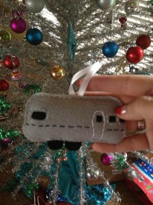 Airstream christmas ornament