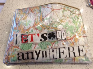 Let's go anywhere purse